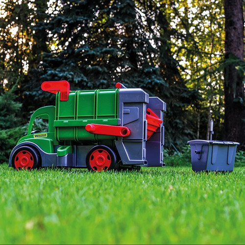 Wader Giant Garbage Truck, assorted colours, 65cm 3+