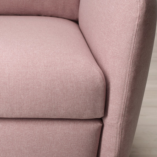 EKOLSUND Recliner, Gunnared light brown-pink