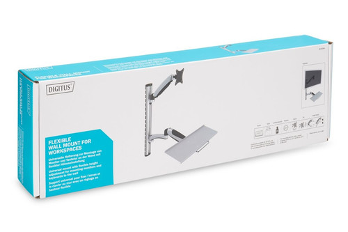 Flexible LCD Wall Mount + Keyboard Max. 27" 8kg