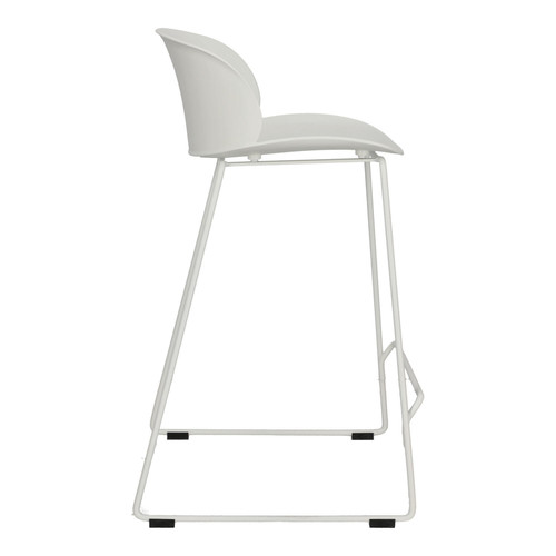 Bar Stool Vivia 66cm, white