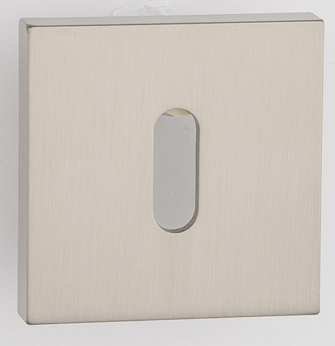 Gamet Door Escutcheon, brushed nickel