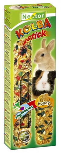 Nestor Rodent Sticks - Vegetables, Honey 2pcs