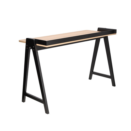 Desk Malmo, natural, black