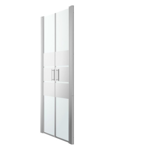 GoodHome Shower Door Beloya, 80 cm, chrome/mirror glass