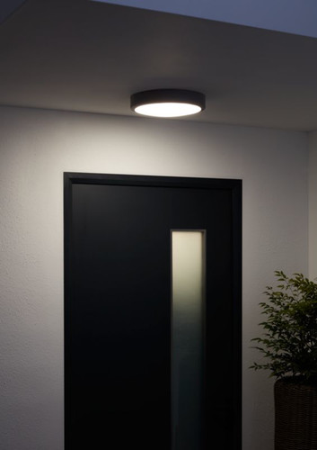 Colours LED Ceiling Lamp Sanbo 4000 K 30 cm, grey