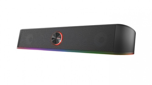 Trust Stereo Soundbar RGB Illuminated 12W GXT 619 Thorne, black