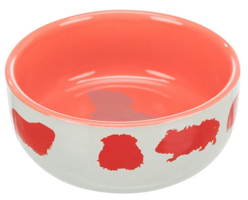 Trixie Ceramic Bowl for Guinea Pigs 250ml, 1pc, assorted colours