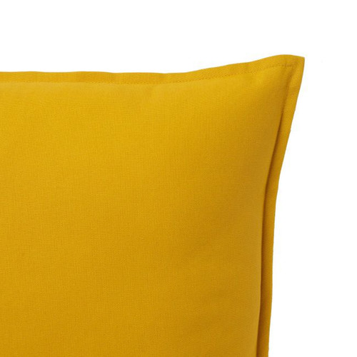 GoodHome Cushion Hiva 60 x 60 cm, mustard yellow