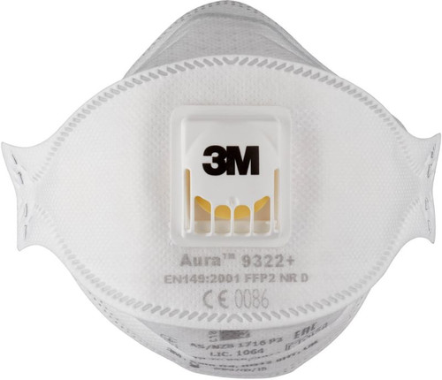 3M Half Mask FFP2 Filter 9322, 2-pack