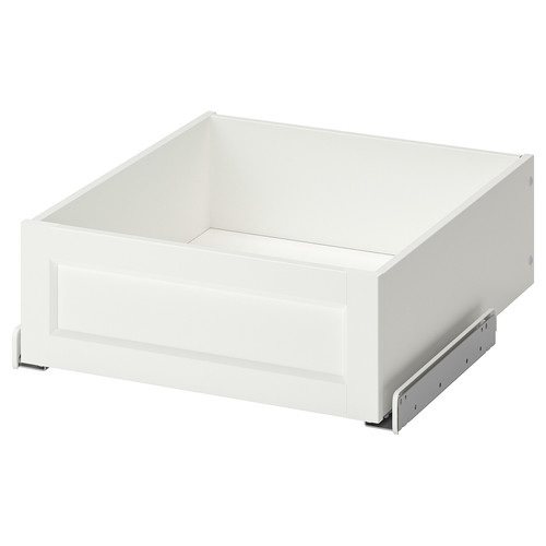 KOMPLEMENT Drawer with framed front, white, 50x58 cm