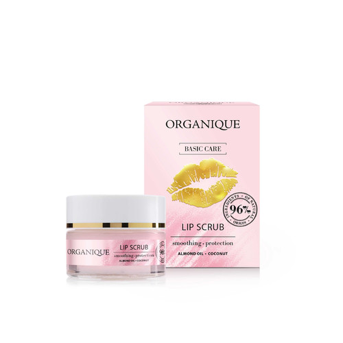 ORGANIQUE Basic Care Lip Scrub 98% Natural 15ml