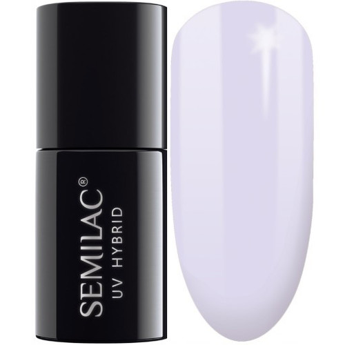 SEMILAC Hybrid Gel Polish 127 Violet Cream - 7 ml