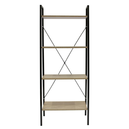 Shelving Unit Cilyan L, black