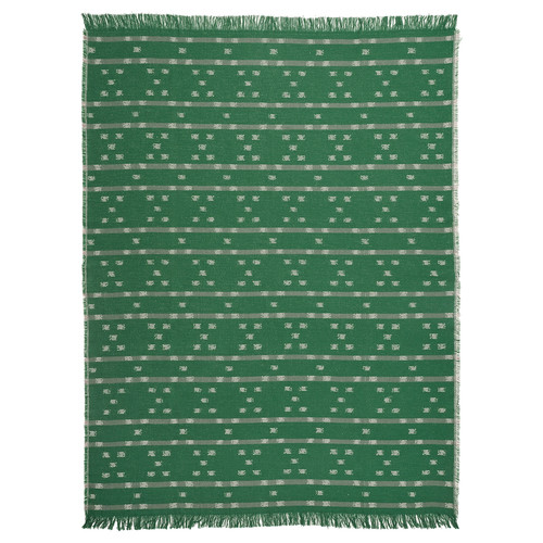 SVINROT Throw, dark green, 130x170 cm