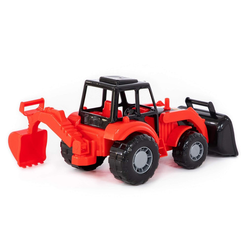 Tractor 27cm, 1pc, assorted colours, 12m+