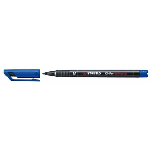 STABILO OHPen Universal Overhead Projection Pen Medium, blue