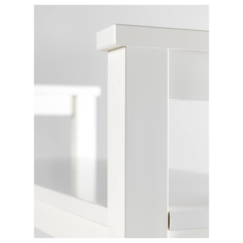 HEMNES Bench with shoe storage, white, 85x32 cm