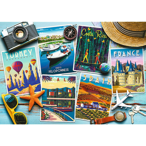 Trefl Jigsaw Puzzle Postcards 1000pcs 12+