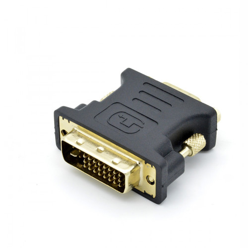 TB Adapter DVI M - VGA F gold plated, 24 + 5/15 pin