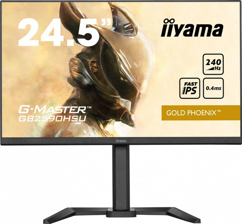 IIyama 24.5" Monitor GB2590HSU-B5 0.4ms IPS DP HDMI 240Hz F.Sync HDR400