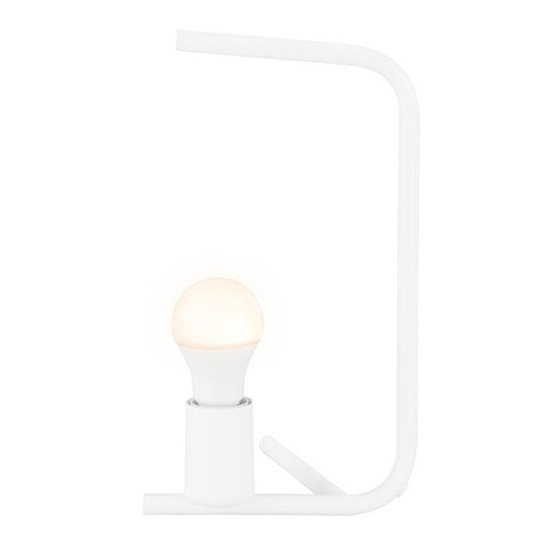 GoodHome Table Lamp Darrah E27, white