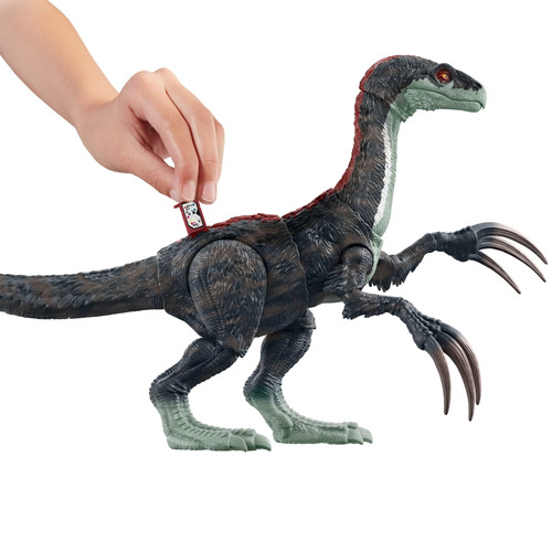 Jurassic World Dominion Sound Slashin' Slasher therizinosaurus Figure Attack Action & Sounds GWD65 4+