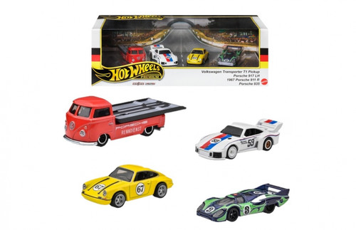 Hot Wheels Premium 4-pack HRT54 3+