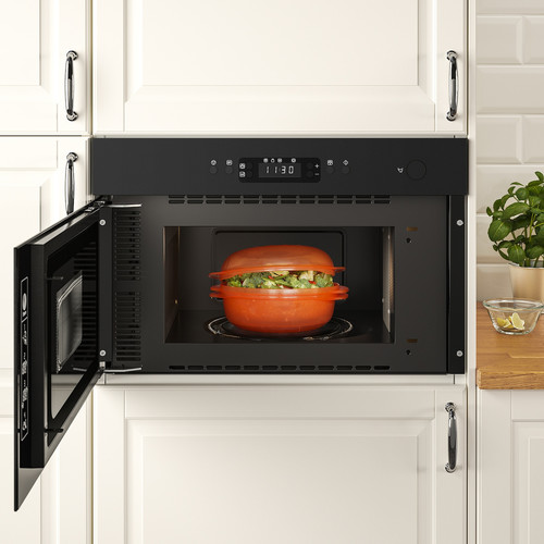 MATTRADITION Microwave oven, black