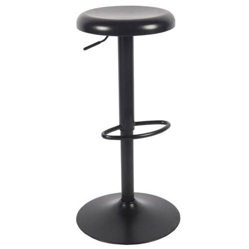 Bar Stool Gumbo, metal, black