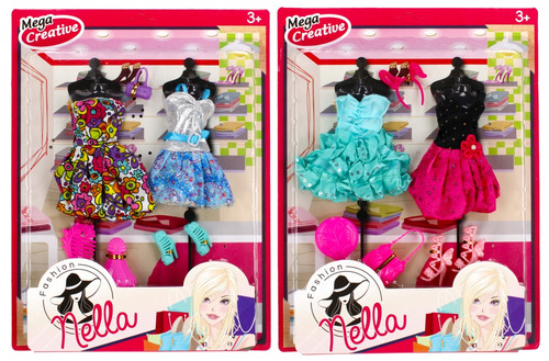 Nella Fashion Doll Clothes Set, 1pc, assorted models, 3+