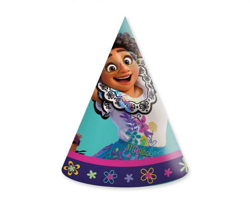 Paper Party Hat Encanto 6pcs