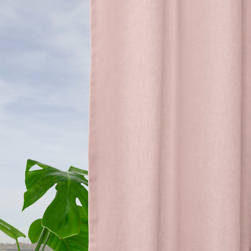 SANELA Curtains, 1 pair, pale pink, 140x300 cm