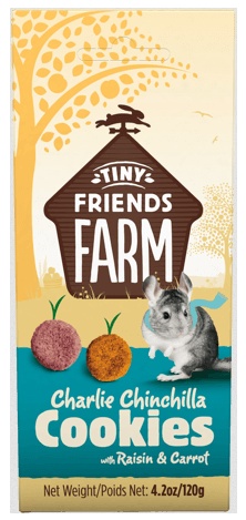 Tiny Friends Farm Charlie Chinchilla Cookies 120g