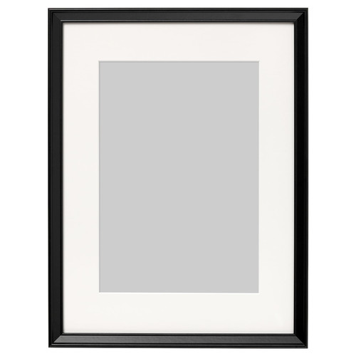 KNOPPÄNG Frame, black, 30x40 cm