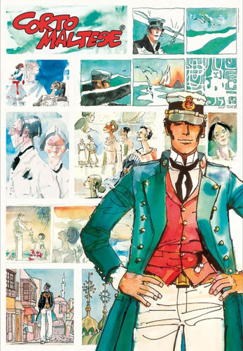 Clementoni Jigsaw Puzzle Compact Corto Maltese 1000pcs 10+