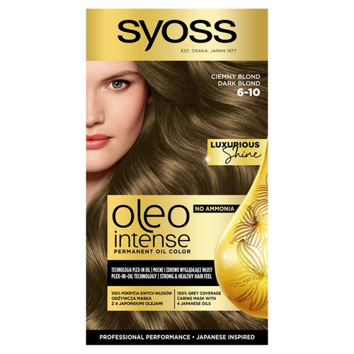 Schwarzkopf Syoss Hair Dye Oleo 6-10 Dark Blond