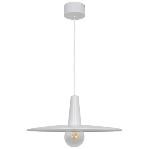 GoodHome Pendant Lamp Hibonit E27 45cm, white