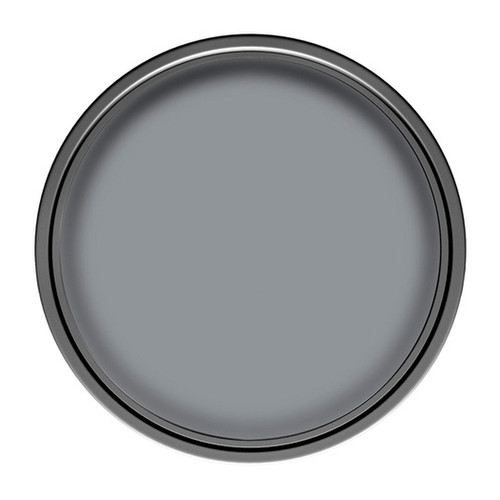 Dulux Walls & Ceilings Matt Latex Paint 2.5l darkest grey