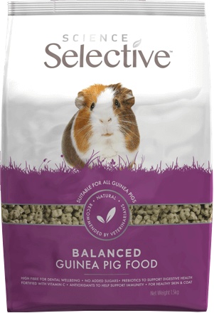 Science Selective Balanced Guinea Pig Food 1.5kg