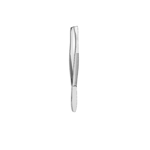 Tweezers Slanted Silver