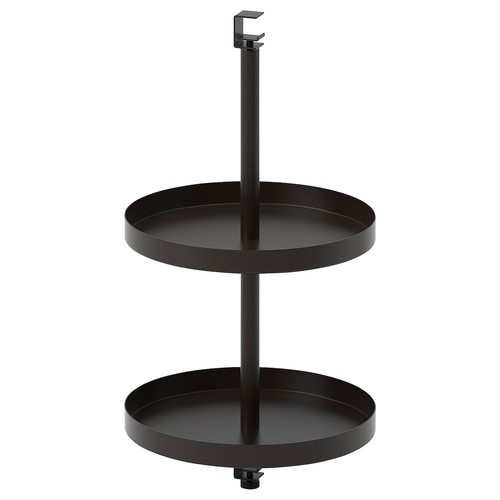 ENHET Swivel shelf, anthracite, 40x21 cm