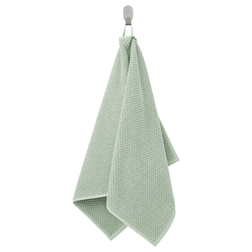 GULVIAL Hand towel, pale grey-green, 50x100 cm