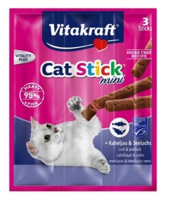 Vitakraft Cat Stick Cod & Coalfish 18g