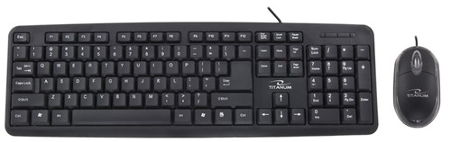 Esperanza Titanum Wired Keyboard & Mouse Set USB Salem TK10