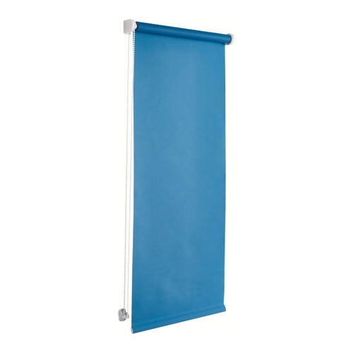 Corded Blackout Roller Blind Colours Boreas 90x180cm, blue