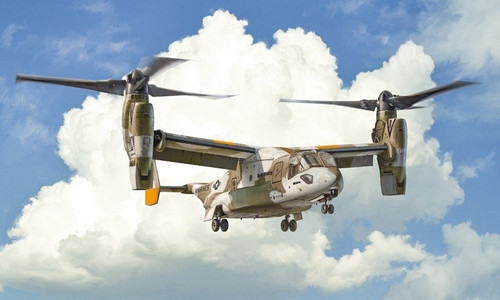 Italeri Plastic Model V-22A Osprey 14+