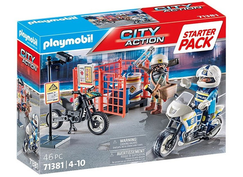 Playmobil City Action Starter Pack Police 4+