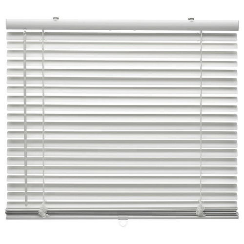 VECKLARFLY Venetian blind, white, 80x155 cm