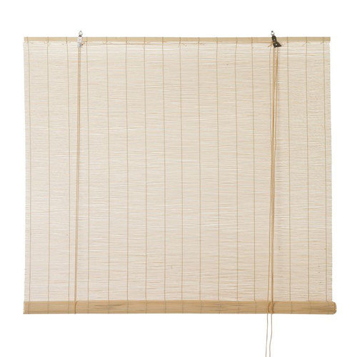 Corded Roller Blind Bamboo 120x180cm, natural