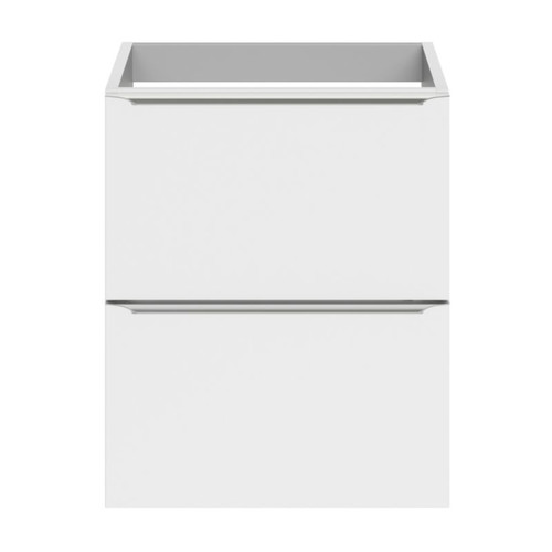 Goodhome Wall-mounted Basin Cabinet Imandra Slim 50cm, white